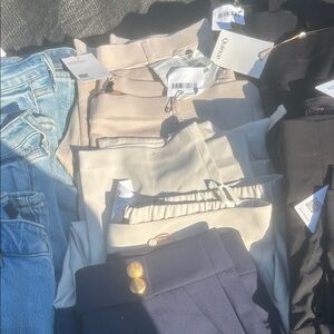 Quince Navy and Beige Mixed Pants  100+  
       SPECIAL ORDER